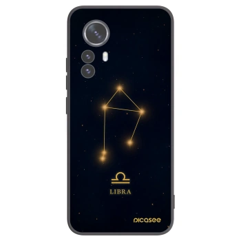 Picasee Μαύρη θήκη σιλικόνης για Xiaomi 12 Pro - LIBRA