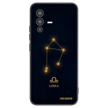 Picasee Μαύρη θήκη σιλικόνης για Vivo V23 5G - LIBRA