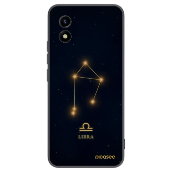 Picasee Μαύρη θήκη σιλικόνης για Vivo Y01 - LIBRA
