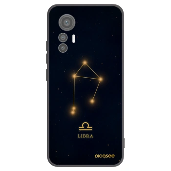 Picasee Μαύρη θήκη σιλικόνης για Xiaomi 12 Lite - LIBRA