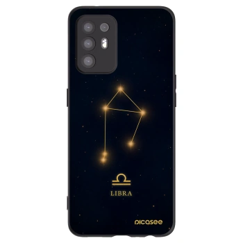 Picasee Μαύρη θήκη σιλικόνης για OPPO A94 5G - LIBRA