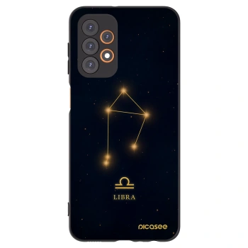 Picasee Μαύρη θήκη σιλικόνης για Samsung Galaxy A23 A235F 4G - LIBRA