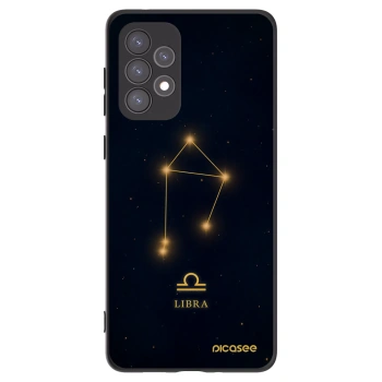 Picasee Μαύρη θήκη σιλικόνης για Samsung Galaxy A73 5G - LIBRA