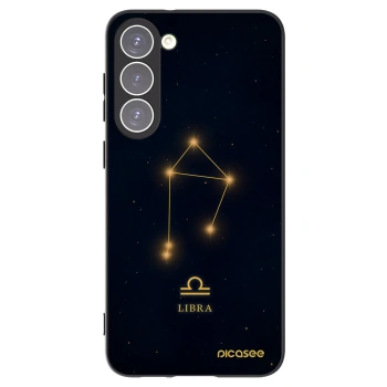 Picasee Μαύρη θήκη σιλικόνης για Samsung Galaxy S23+ 5G - LIBRA