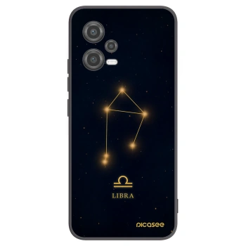 Picasee Μαύρη θήκη σιλικόνης για Xiaomi Poco X5 - LIBRA