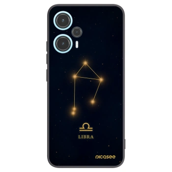 Picasee Μαύρη θήκη σιλικόνης για Xiaomi Poco F5 - LIBRA