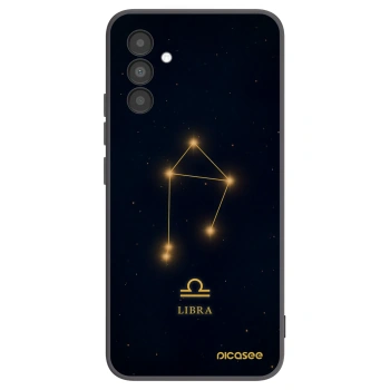 Picasee Μαύρη θήκη σιλικόνης για Samsung Galaxy A04s A047F - LIBRA