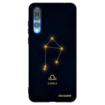 Picasee Μαύρη θήκη σιλικόνης για Huawei P20 Pro - LIBRA