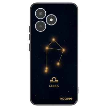 Picasee Μαύρη θήκη σιλικόνης για Realme C53 - LIBRA