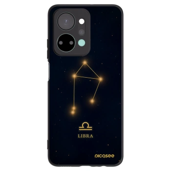 Picasee Μαύρη θήκη σιλικόνης για Honor X7a - LIBRA