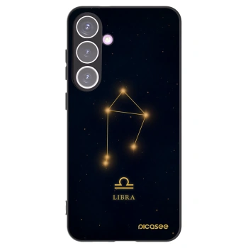 Picasee Μαύρη θήκη σιλικόνης για Samsung Galaxy S24+ S926B 5G - LIBRA