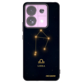 Picasee Μαύρη θήκη σιλικόνης για Xiaomi Redmi Note 13 Pro 5G - LIBRA