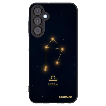 Picasee Μαύρη θήκη σιλικόνης για Samsung Galaxy A25 A256B 5G - LIBRA