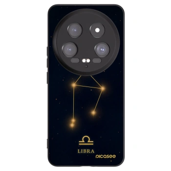 Picasee Μαύρη θήκη σιλικόνης για Xiaomi 14 Ultra - LIBRA