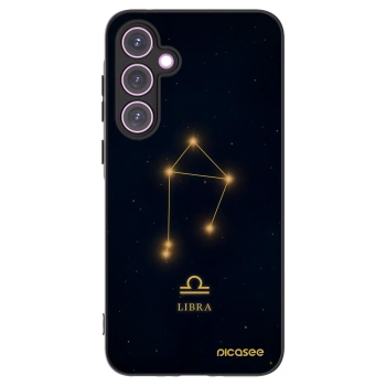 Picasee Μαύρη θήκη σιλικόνης για Samsung Galaxy A35 5G A356B - LIBRA