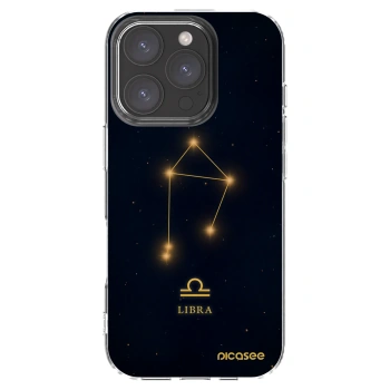 Picasee διαφανής θήκη σιλικόνης Apple iPhone 16 Pro - LIBRA
