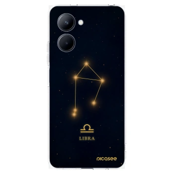 Picasee διαφανής θήκη σιλικόνης Realme C33 (2023) - LIBRA