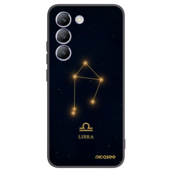 Picasee Μαύρη θήκη σιλικόνης για Vivo V40 SE 5G - LIBRA