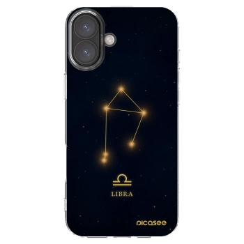 Picasee διαφανής θήκη σιλικόνης Apple iPhone 16 Plus - LIBRA