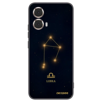 Picasee Μαύρη θήκη σιλικόνης για Motorola Moto G85 - LIBRA
