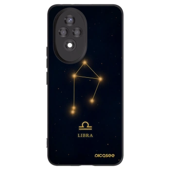 Picasee Μαύρη θήκη σιλικόνης για Honor 200 Pro 5G - LIBRA