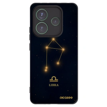 Picasee Μαύρη θήκη σιλικόνης για Xiaomi Redmi Note 14 5G - LIBRA