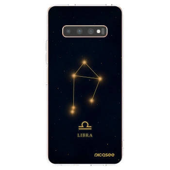 Picasee διαφανής θήκη σιλικόνης Samsung Galaxy S10 Plus G975 - LIBRA