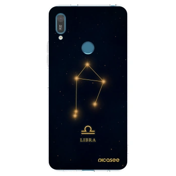 Picasee διαφανής θήκη σιλικόνης Huawei Y7 2019 - LIBRA