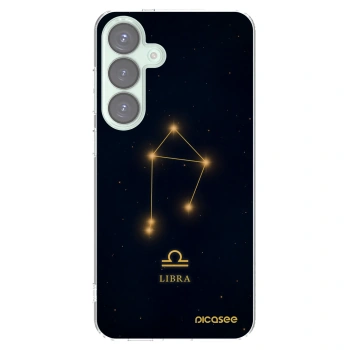 Picasee διαφανής θήκη σιλικόνης Samsung Galaxy S25+ 5G - LIBRA