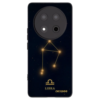 Picasee Μαύρη θήκη σιλικόνης για Honor Magic7 Lite 5G - LIBRA