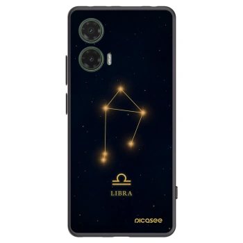 Picasee Μαύρη θήκη σιλικόνης για Motorola Moto G35 5G - LIBRA