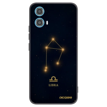 Picasee Μαύρη θήκη σιλικόνης για Motorola Moto G34 5G - LIBRA