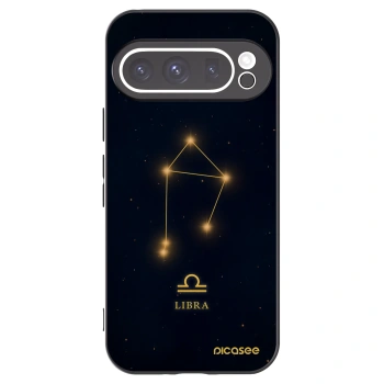Picasee Μαύρη θήκη σιλικόνης για Google Pixel 9 Pro - LIBRA
