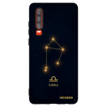 Picasee Μαύρη θήκη σιλικόνης για Huawei P30 - LIBRA