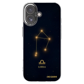 Picasee διαφανής θήκη σιλικόνης Apple iPhone 17 - LIBRA