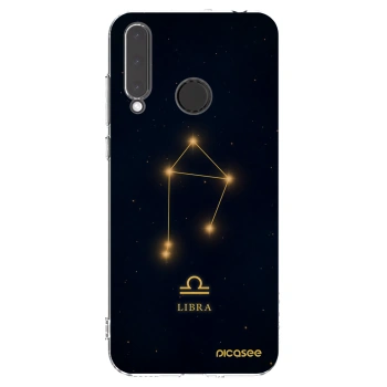 Picasee διαφανής θήκη σιλικόνης Honor 20 Lite - LIBRA