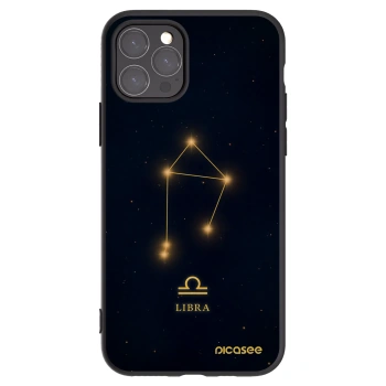 Picasee Μαύρη θήκη σιλικόνης για Apple iPhone 11 Pro - LIBRA