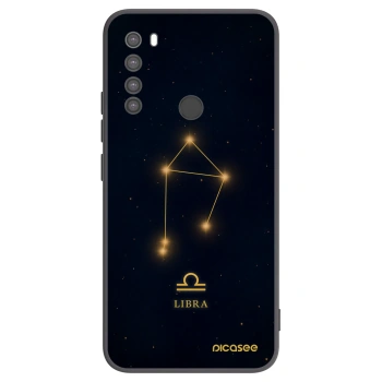 Picasee Μαύρη θήκη σιλικόνης για Xiaomi Redmi Note 8 - LIBRA