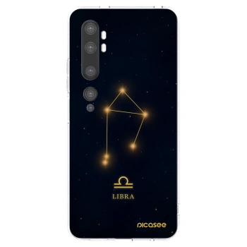 Picasee διαφανής θήκη σιλικόνης Xiaomi Mi Note 10 (Pro) - LIBRA