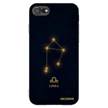 Picasee διαφανής θήκη σιλικόνης Apple iPhone SE 2020 - LIBRA