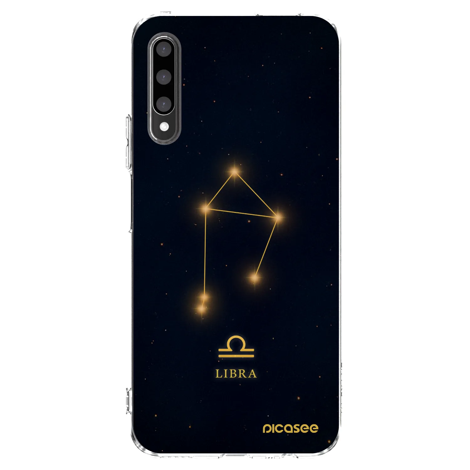 Picasee διαφανής θήκη σιλικόνης Honor 9X Pro - LIBRA