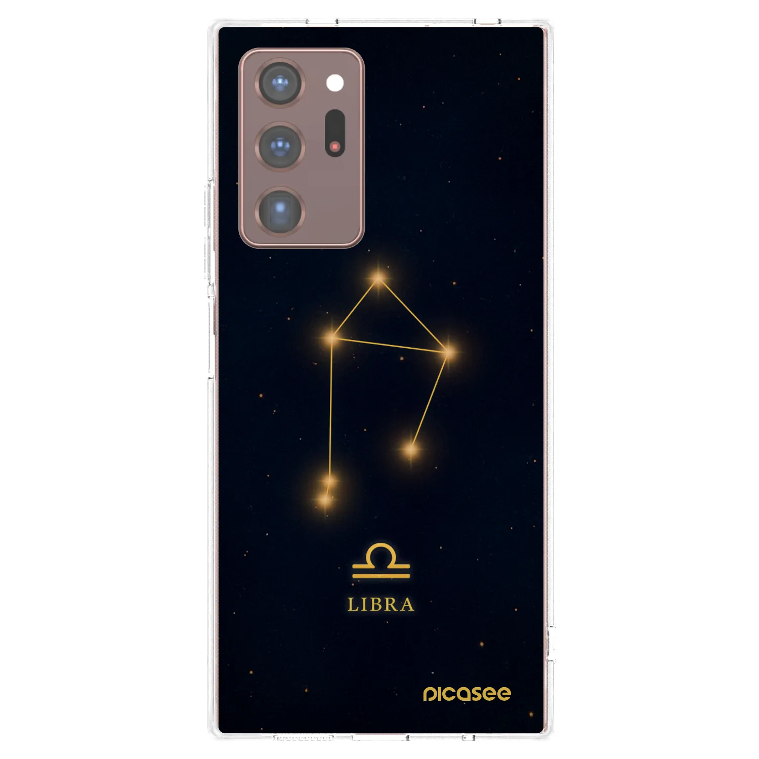 Picasee διαφανής θήκη σιλικόνης Samsung Galaxy Note 20 Ultra - LIBRA