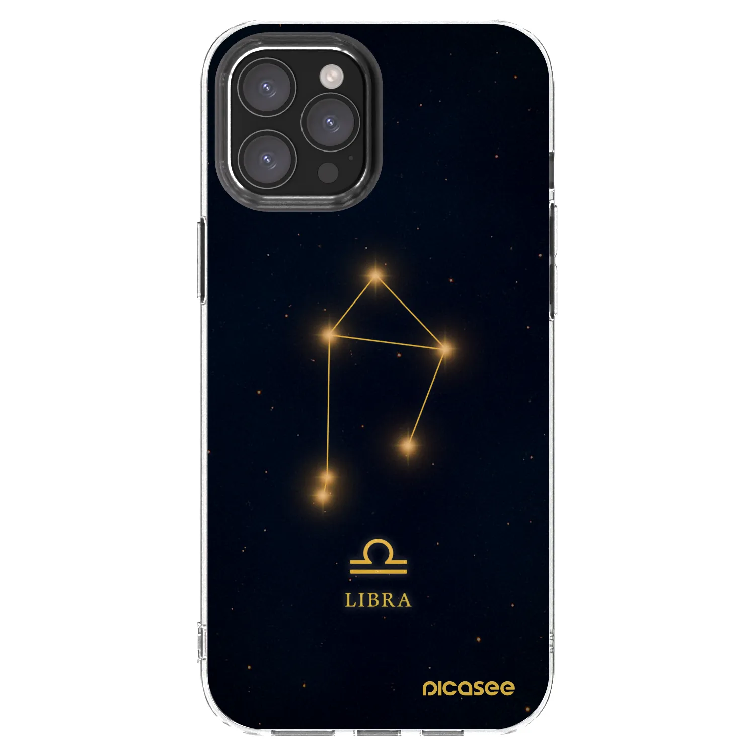 Picasee διαφανής θήκη σιλικόνης Apple iPhone 12 Pro Max - LIBRA