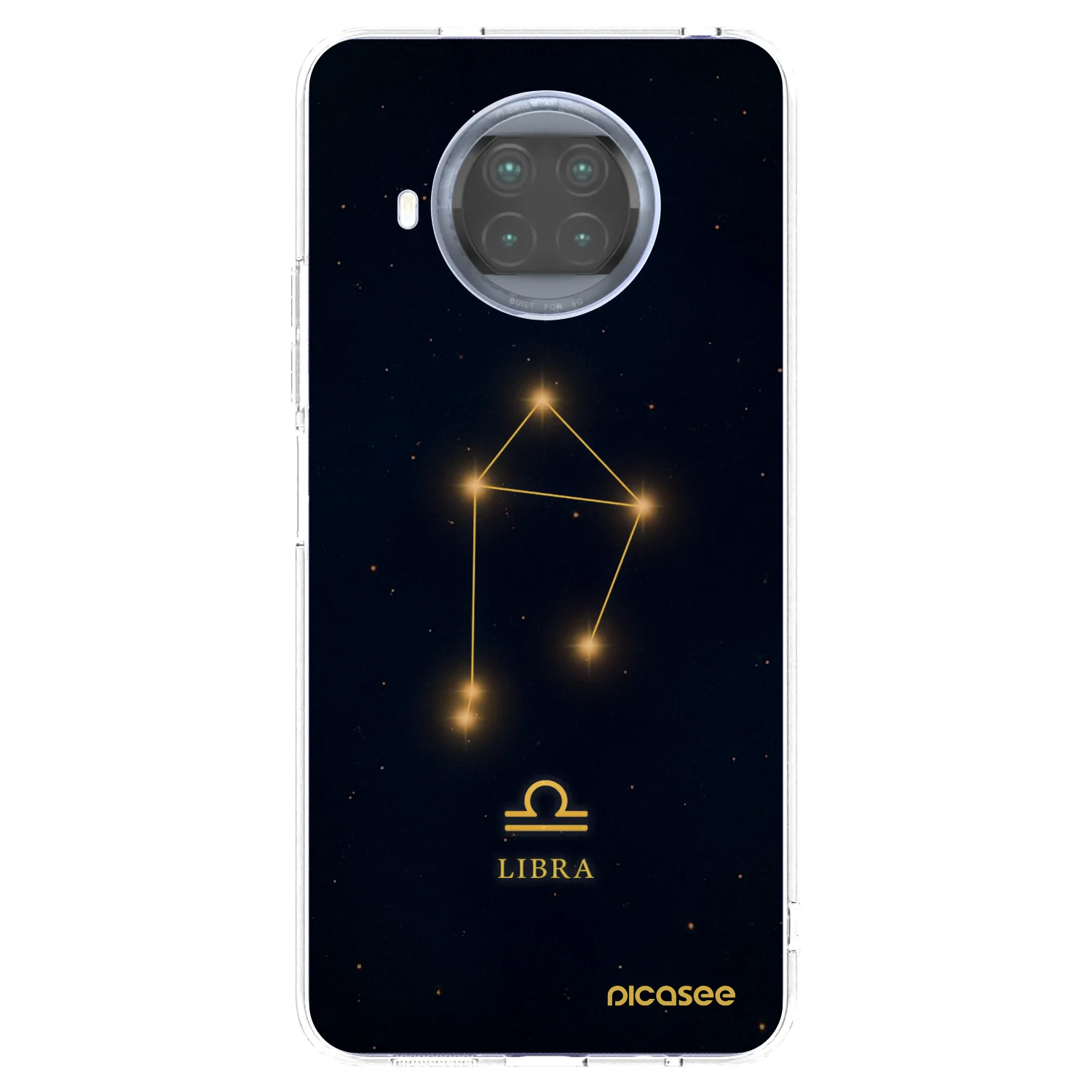 Picasee διαφανής θήκη σιλικόνης Xiaomi Mi 10T Lite - LIBRA