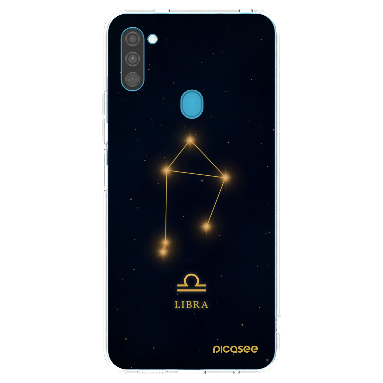 Picasee διαφανής θήκη σιλικόνης Samsung Galaxy M11 - LIBRA