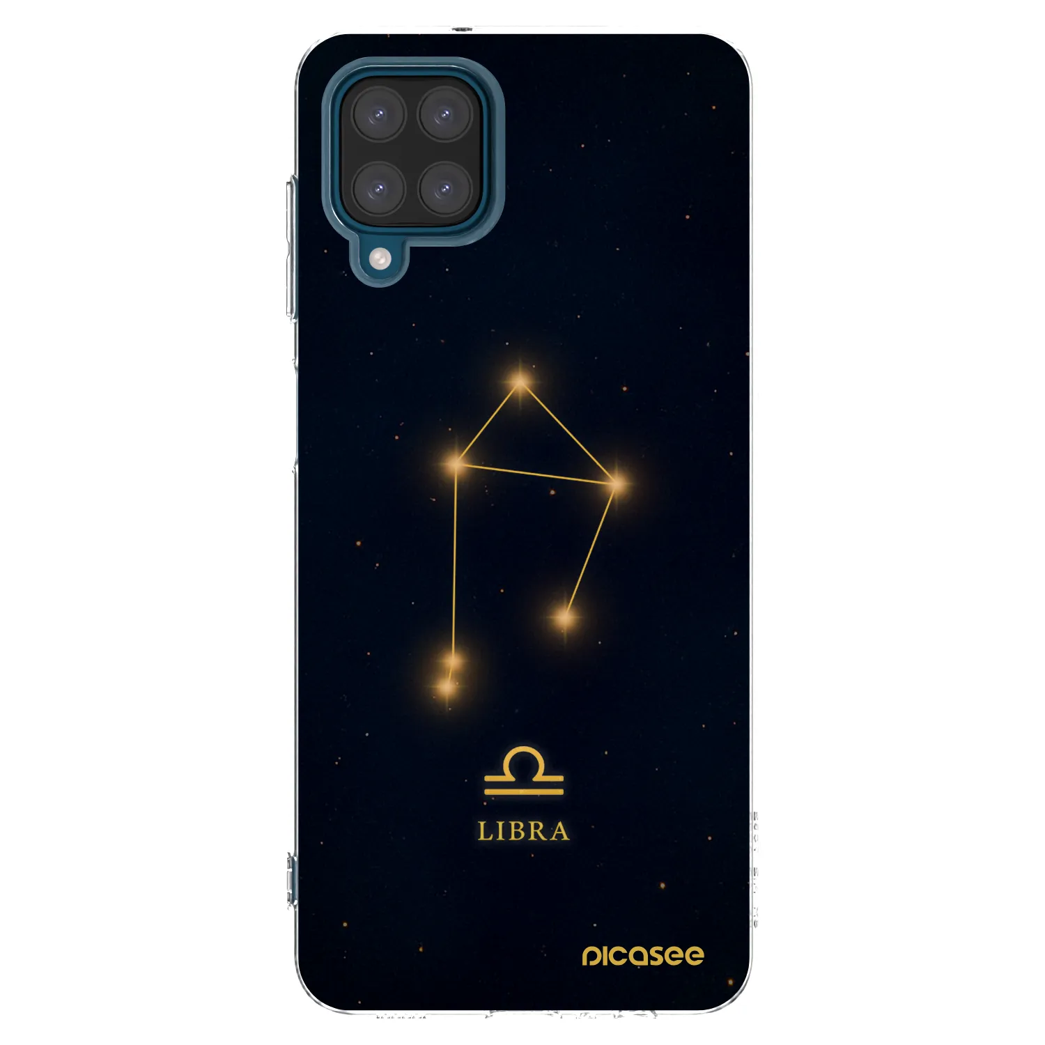 Picasee διαφανής θήκη σιλικόνης Samsung Galaxy A12 A125F - LIBRA