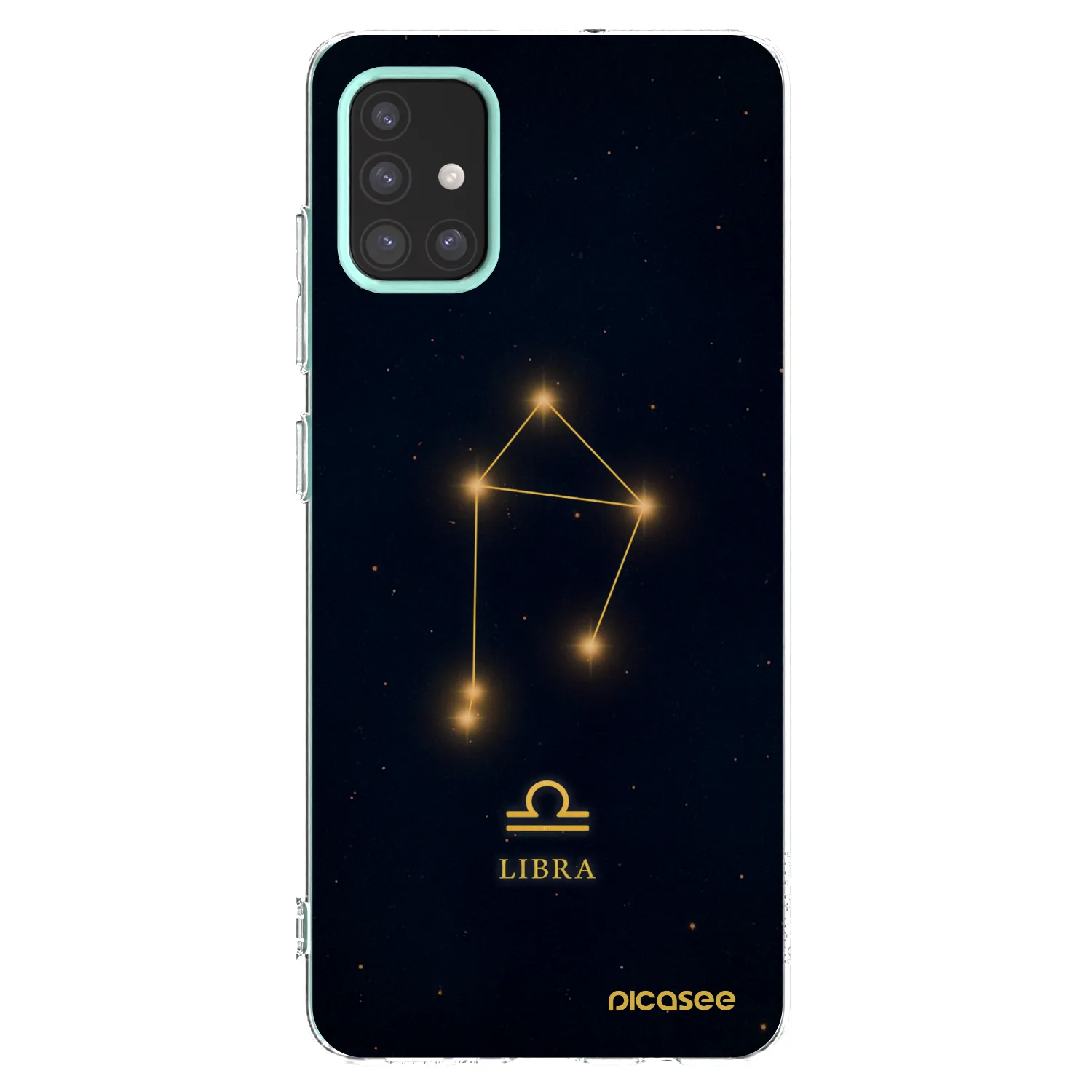 Picasee διαφανής θήκη σιλικόνης Samsung Galaxy M31s - LIBRA