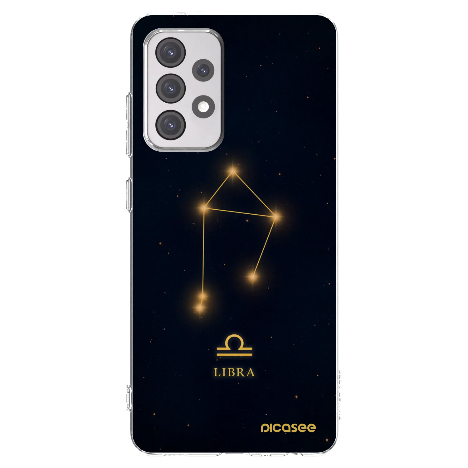 Picasee διαφανής θήκη σιλικόνης Samsung Galaxy A52 5G A525F - LIBRA