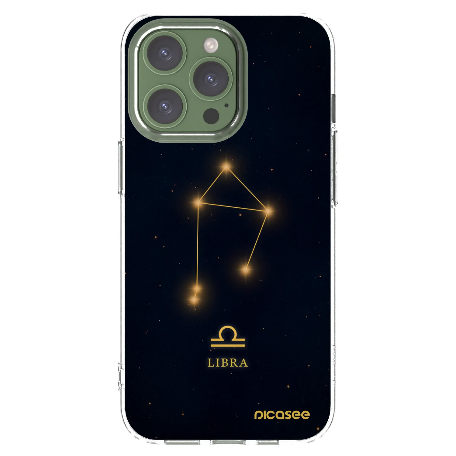 Picasee διαφανής θήκη σιλικόνης Apple iPhone 13 Pro - LIBRA