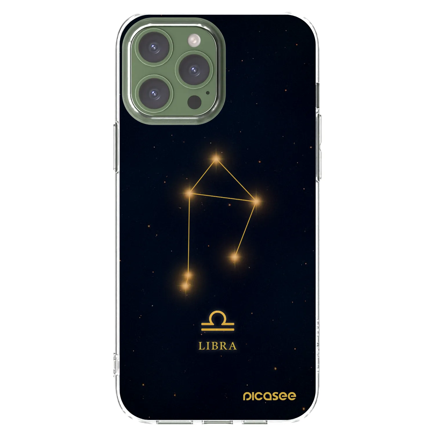 Picasee διαφανής θήκη σιλικόνης Apple iPhone 13 Pro Max - LIBRA